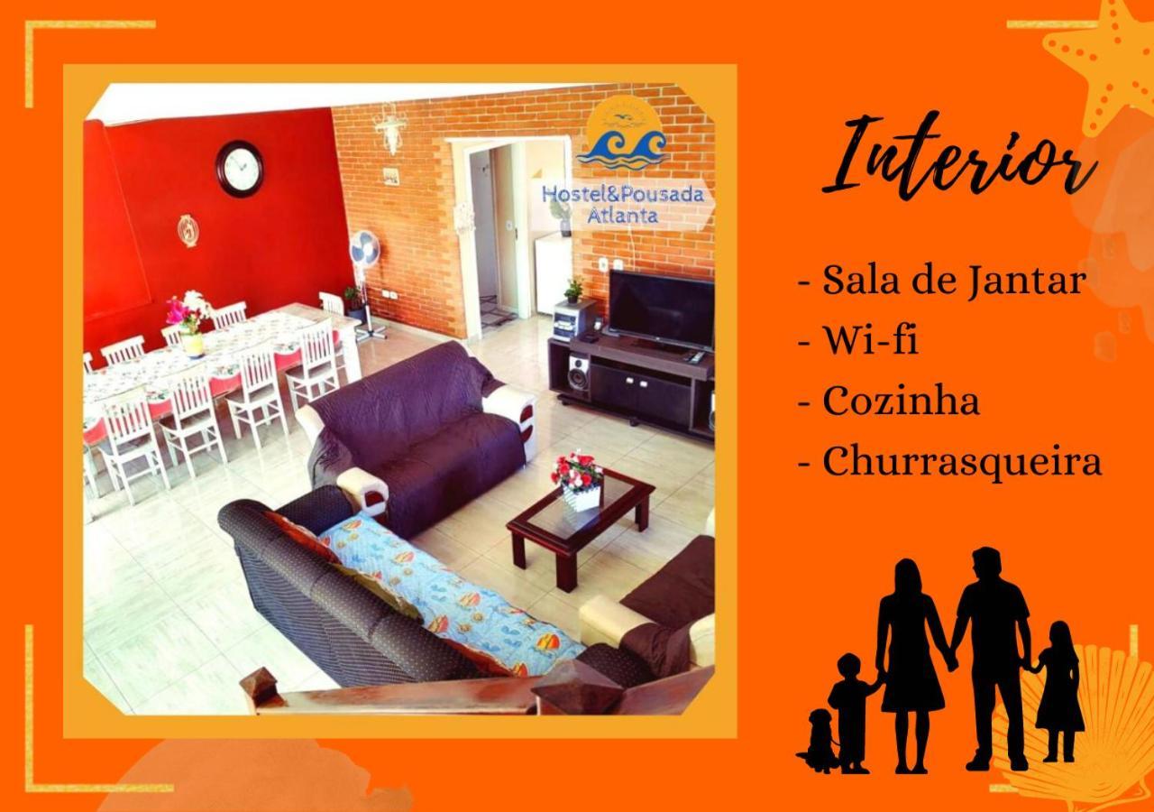 Hostel & Pousada Atlanta Peruíbe Eksteriør billede